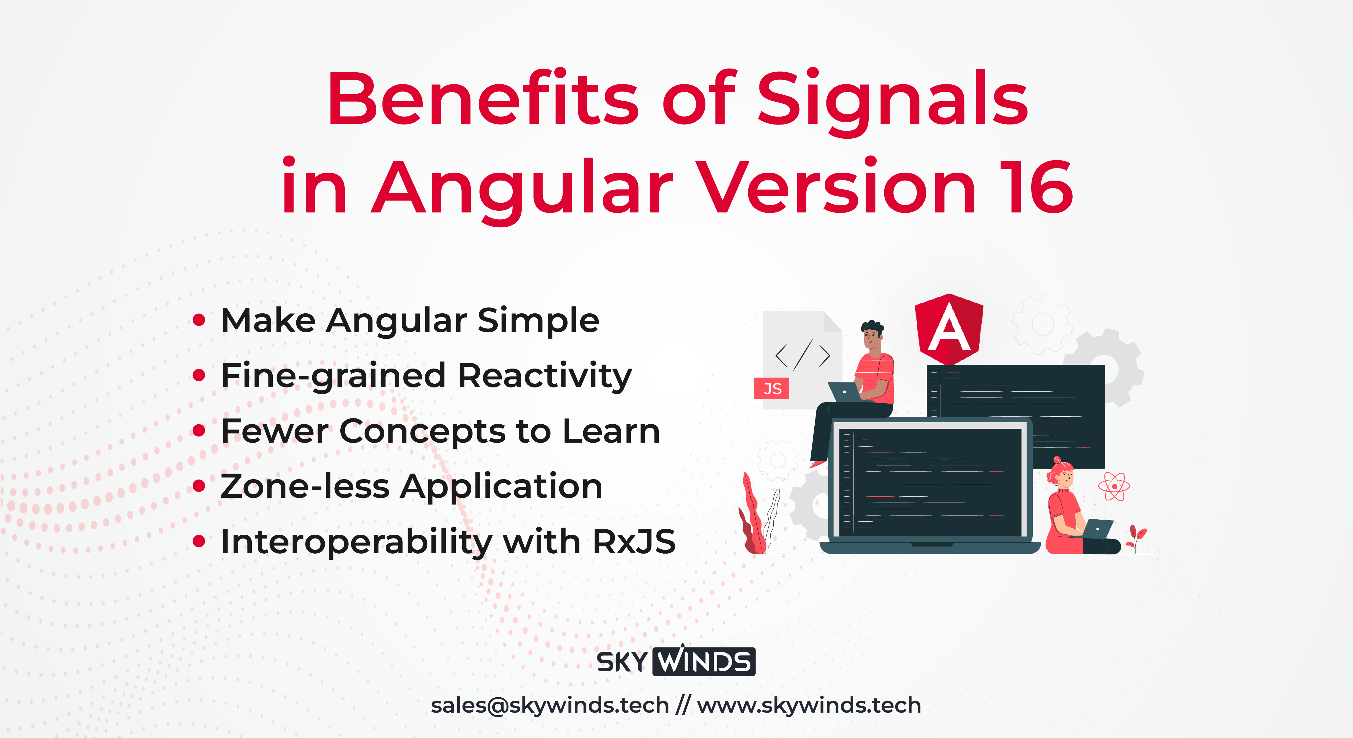 Benefits of Signals in Angular Version 16