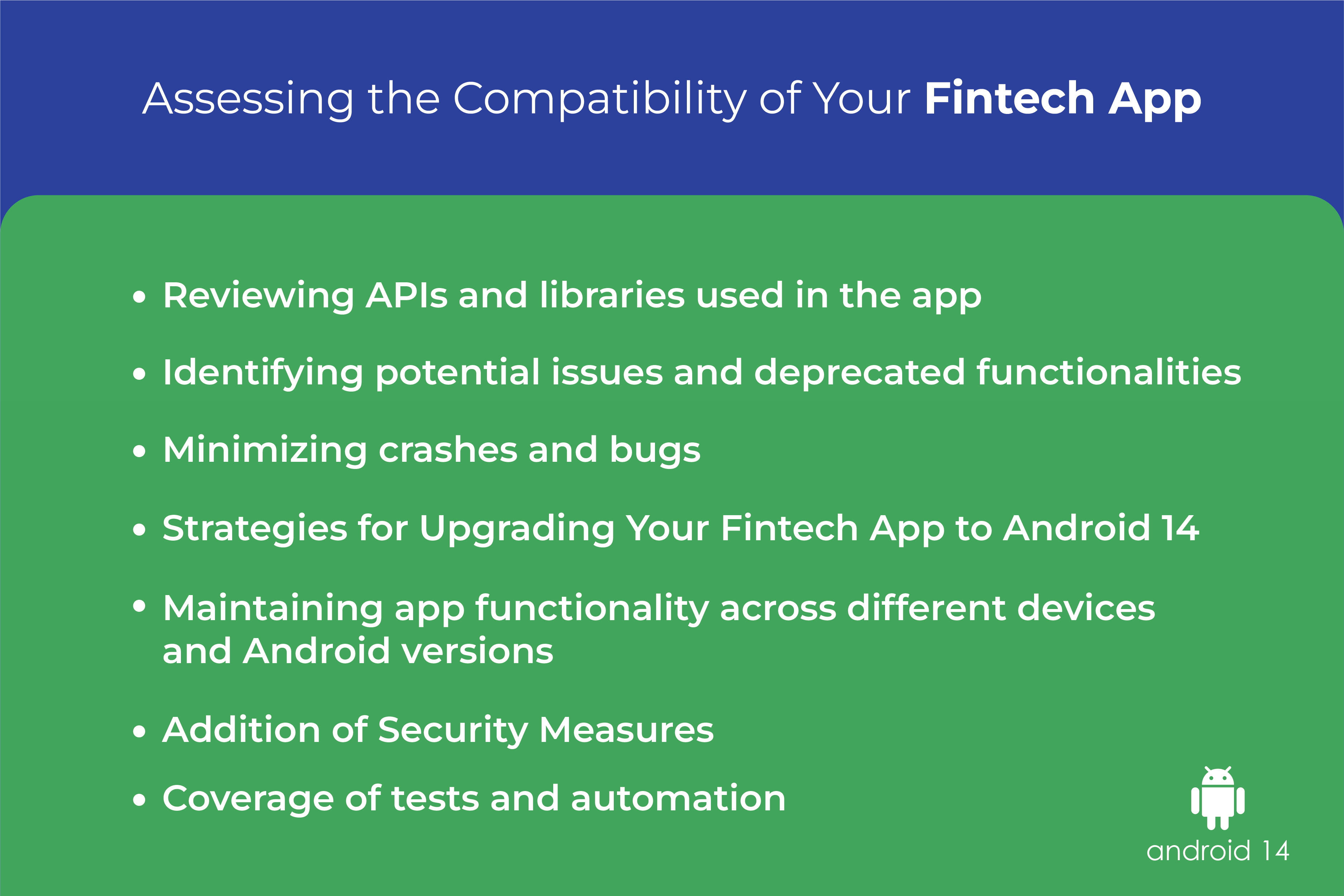 Compatibility of Your Fintech App Fintech App