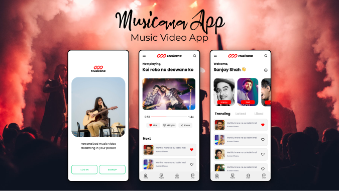 “Musicana App” for Surili music club limited, using Flutter technology (Case Study)