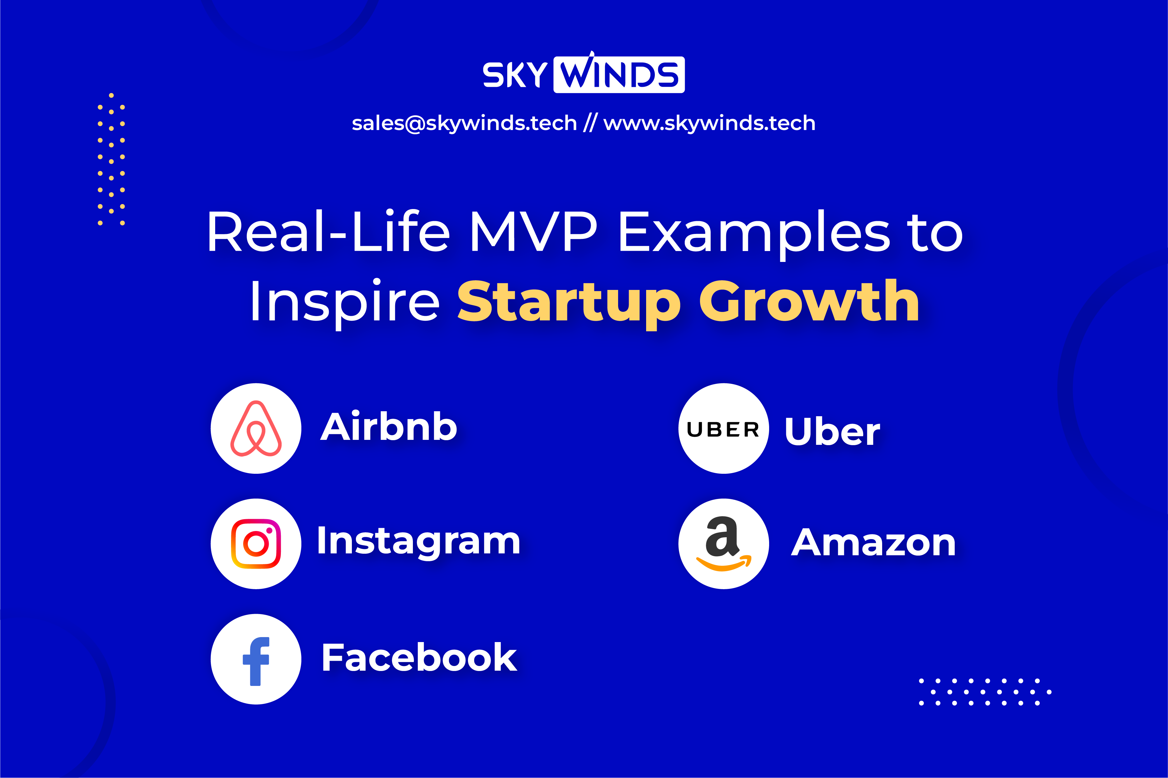 Real-Life MVP Examples to Inspire Startups Growth