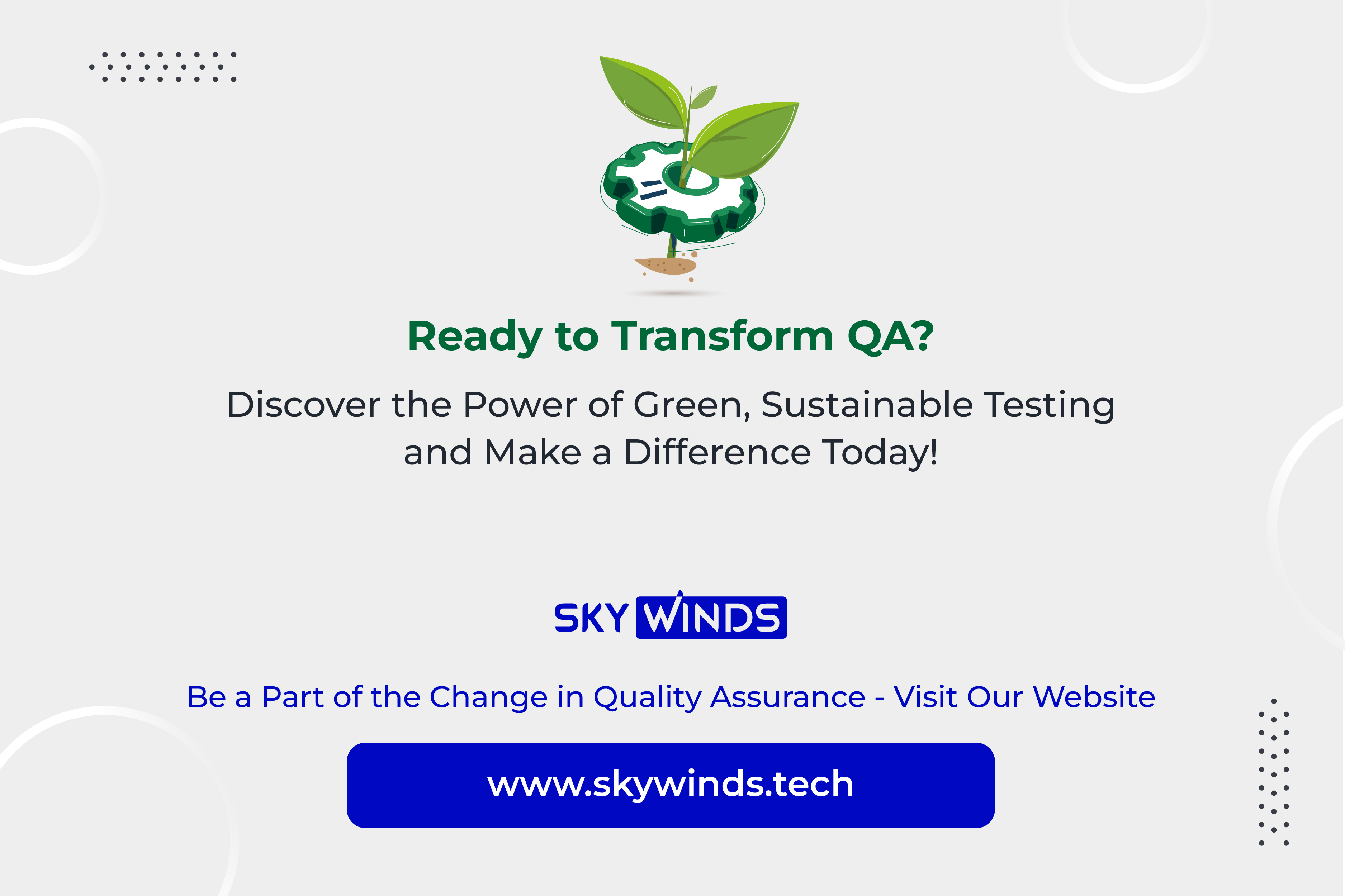 Discover the Power of Green Sustainable Testing and Make a Difference Today!