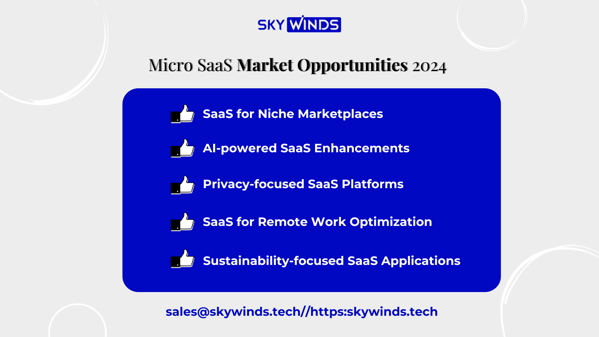 Micro SaaS Market Opportunities 2024