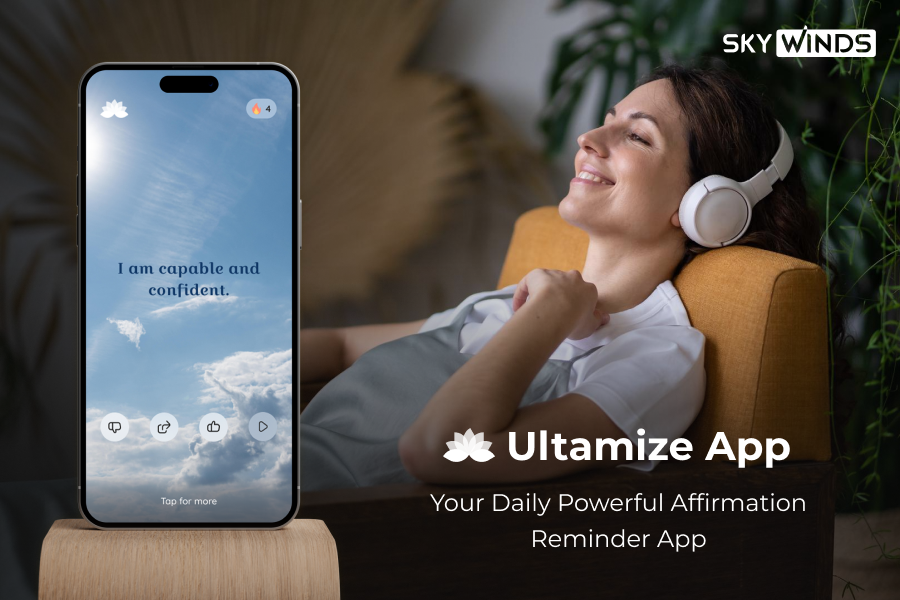 Ultamize App - Your Daily Powerful Affirmation Reminder App