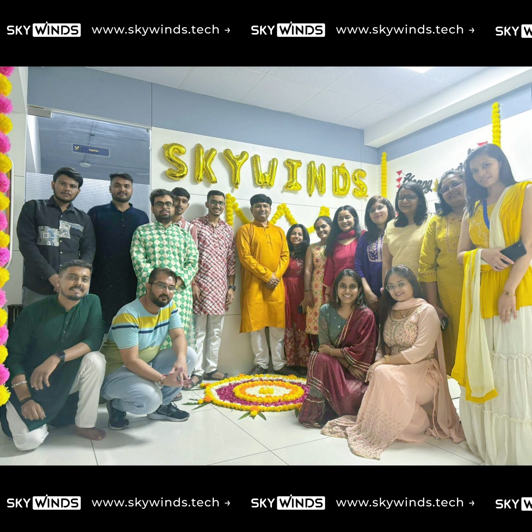 Happy Diwali from Skywinds Solutions 1